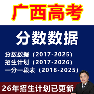 2026年广西高考志愿填报指南教程录取分数投档线本专科非艺术体育