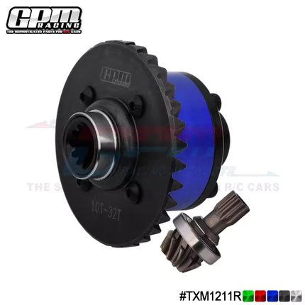TRAXXAS X-MAXX XRT 大X 8S 中碳钢+铝合金7075后差速器完整组装