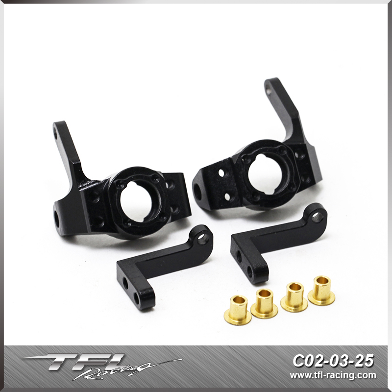 TFL SCX10II金属转向杯TFL 1.9/2.2配重配件90046/AR40车桥升级件
