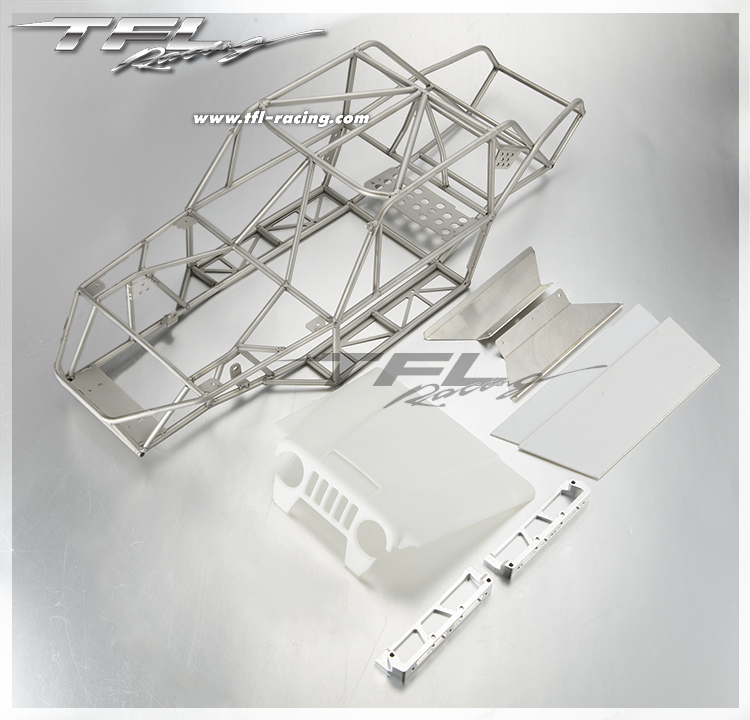 TFL AXIAL RR10专用适用全金属管架套件独角兽管架车架车模车架