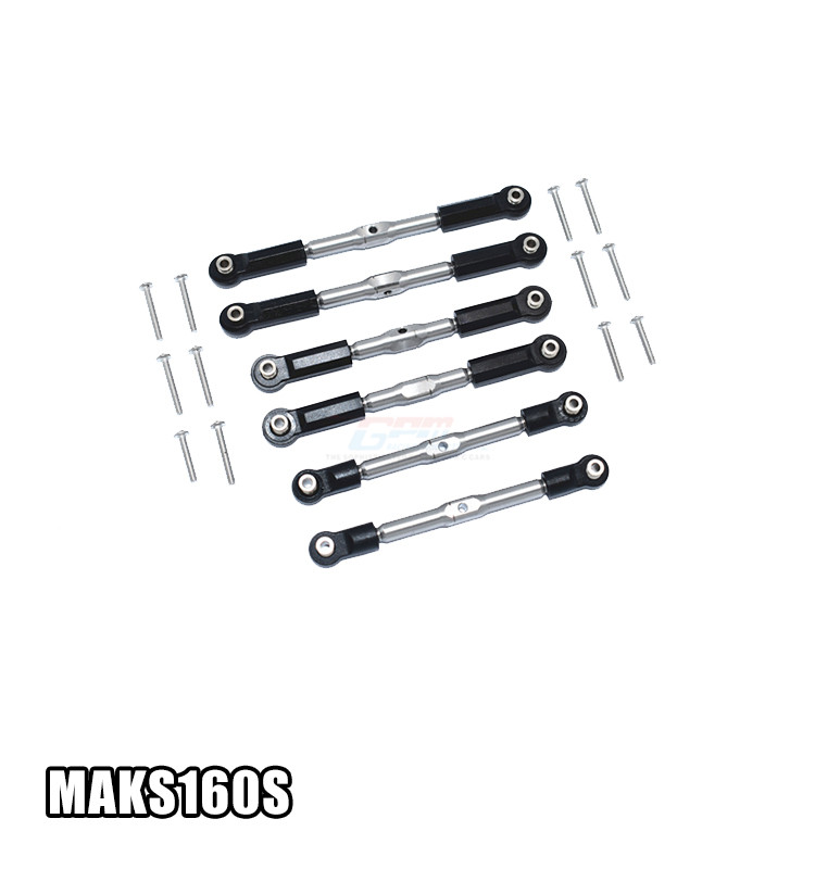 ARRMA 1/10 KRATON 4X4 4S BLX ARA102690不锈钢加粗款全车拉杆