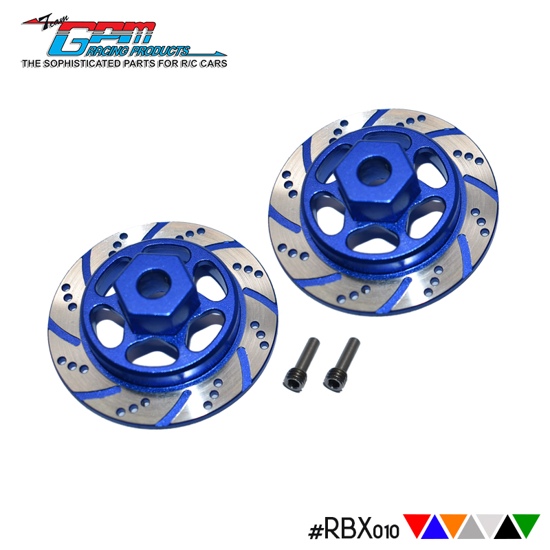 Axial 1/10 RBX10 Ryft 4WD 铝合金六角仿真刹车碟（银边款）