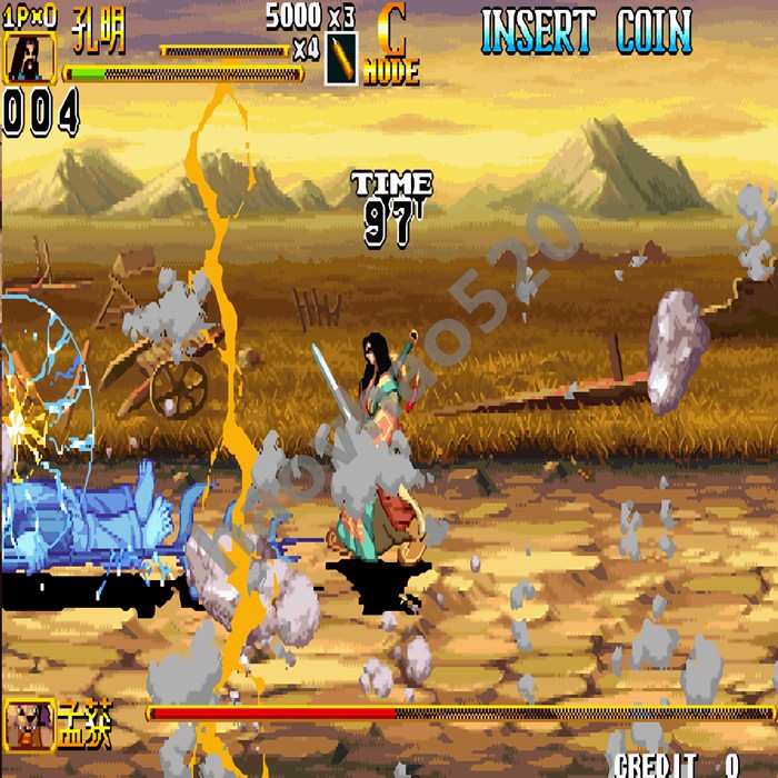 街机三国战纪2群雄争霸18人版直接解锁怀旧游戏单机游戏三国战记