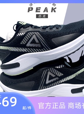 匹克态极5.0秋跑鞋男女2023透气减震防滑运动鞋ET33608H/ET33607H