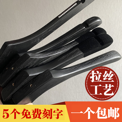 拉丝黑衣架，有趣的衣架百里挑一