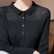 外穿开衫 洋气休闲翻领针织毛衣女气质POLO领薄款 上衣 新款 2025春季
