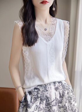 百搭上衣女拼接打底衫
