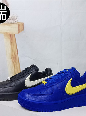 Nike耐克Air Force1男女黑白空军一号经典复古板鞋DV3464-001-400
