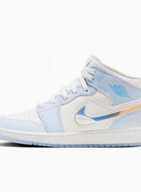 Air Jordan1 AJ1 男女大童中帮耐磨舒适运动篮球鞋 FQ9117 DD1666