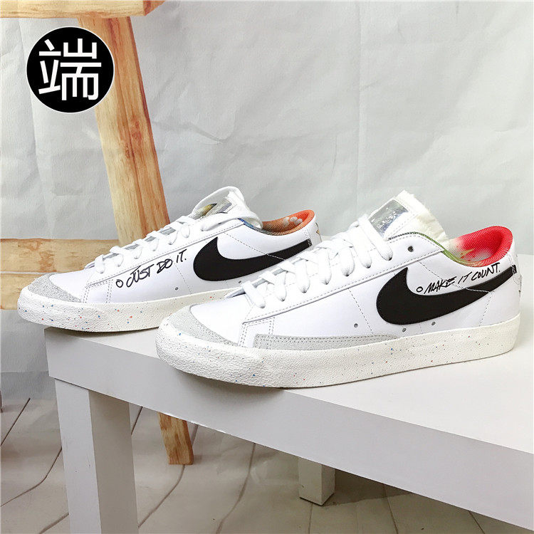 nike/耐克 blazer low 涂鸦开拓者低帮复古休闲男板鞋 dj4279-101