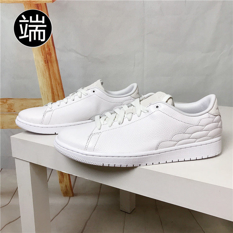 耐克 air jordan 1 aj1 纪录片陈冠希 白低帮休闲板鞋 dj2756-100