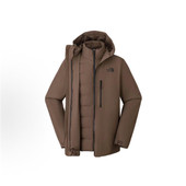 北面 NF0A83RU NF0A83SL THE NORTH羽绒鹅绒内胆三合一防水冲锋衣