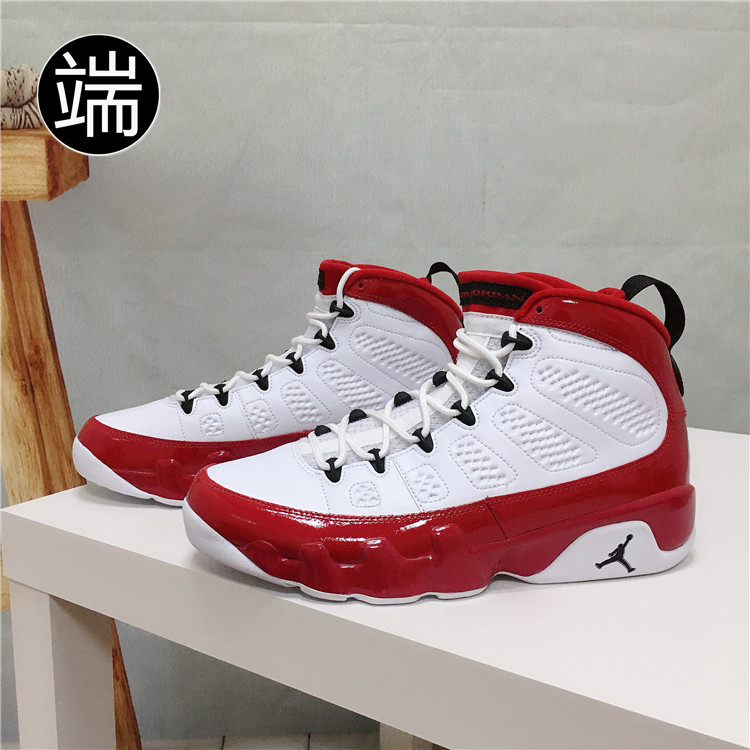 Air Jordan 9 AJ9 Gym健身房红漆皮 AJ白红限量篮球鞋302370-160-封面