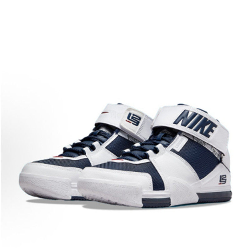 Nike Lebron 2 詹姆斯2 午夜蓝 男子中帮实战篮球鞋 DR0826-100