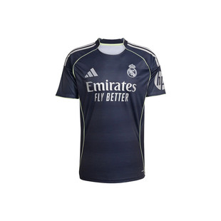 adidas/阿迪达斯Real Madrid25/26球迷版客场圆领足球衣JJ4182