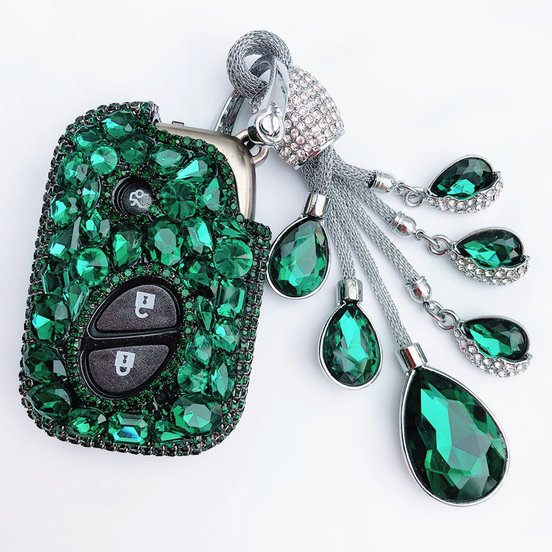 镶钻雷克萨斯高档简约风钥匙壳女