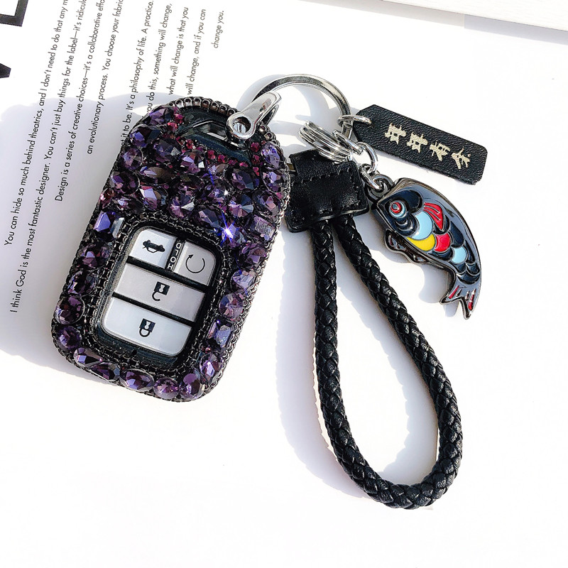 本田crv思域英诗派钥匙套可爱女