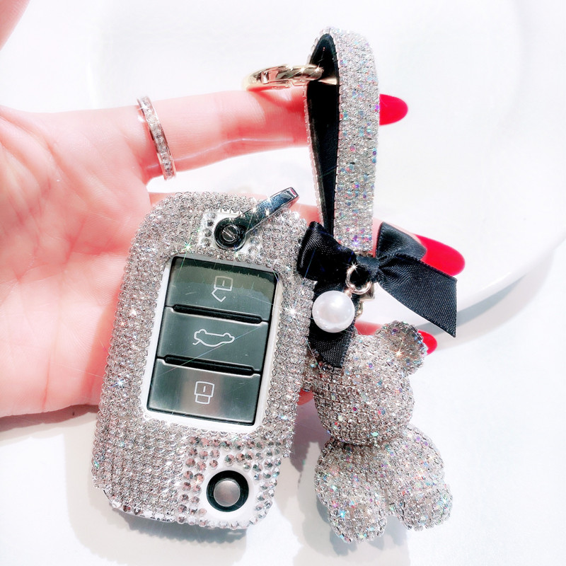 适合名爵6pro钥匙套折叠全新zs荣威rx5plus第三代i6max女名爵one