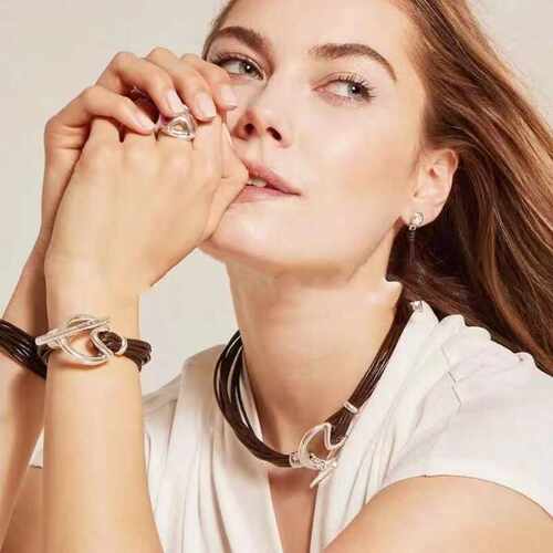西班牙电商饰品代发项链手链皮绳