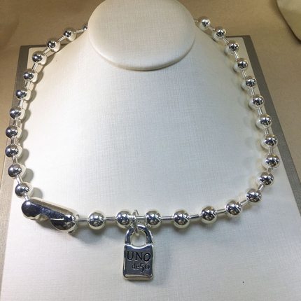 西班牙 UNOde50新欧美热销时尚精致珠项链女性浪漫珠宝
