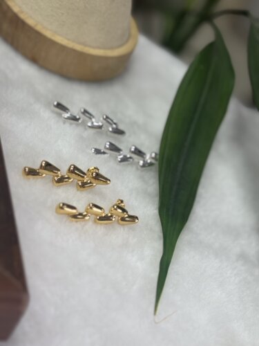 西班牙unode50金属个性夸张耳钉简约耳环时髦耳饰品