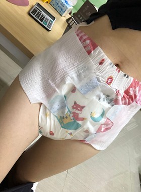大朵abdl成人纸尿裤 护理拉拉裤隔尿防漏裤尿不湿 试用3片装 高吸