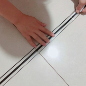 自粘瓷砖美缝贴纸客厅地砖地板缝隙贴膜防水耐磨地面美缝装 饰贴条