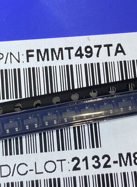 DIODES美台  FMMT497TA 原装正品  FMMT497   丝印497