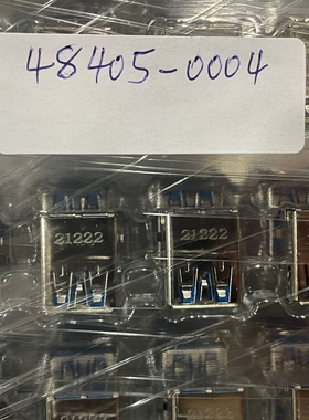48405-0004  USB连接器   MOLEX/莫仕   原装正品