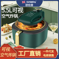 OZOOPU智能可视空气炸锅家用全自动多功能电炸锅烤箱欧美规