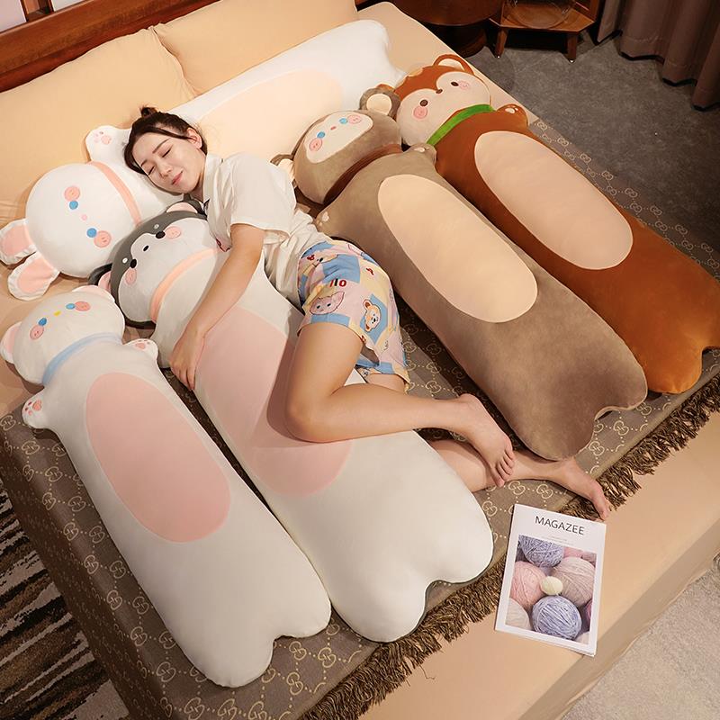 可爱长条抱枕女生睡觉床上夹腿侧睡枕头卧室男生款床头靠垫大靠枕
