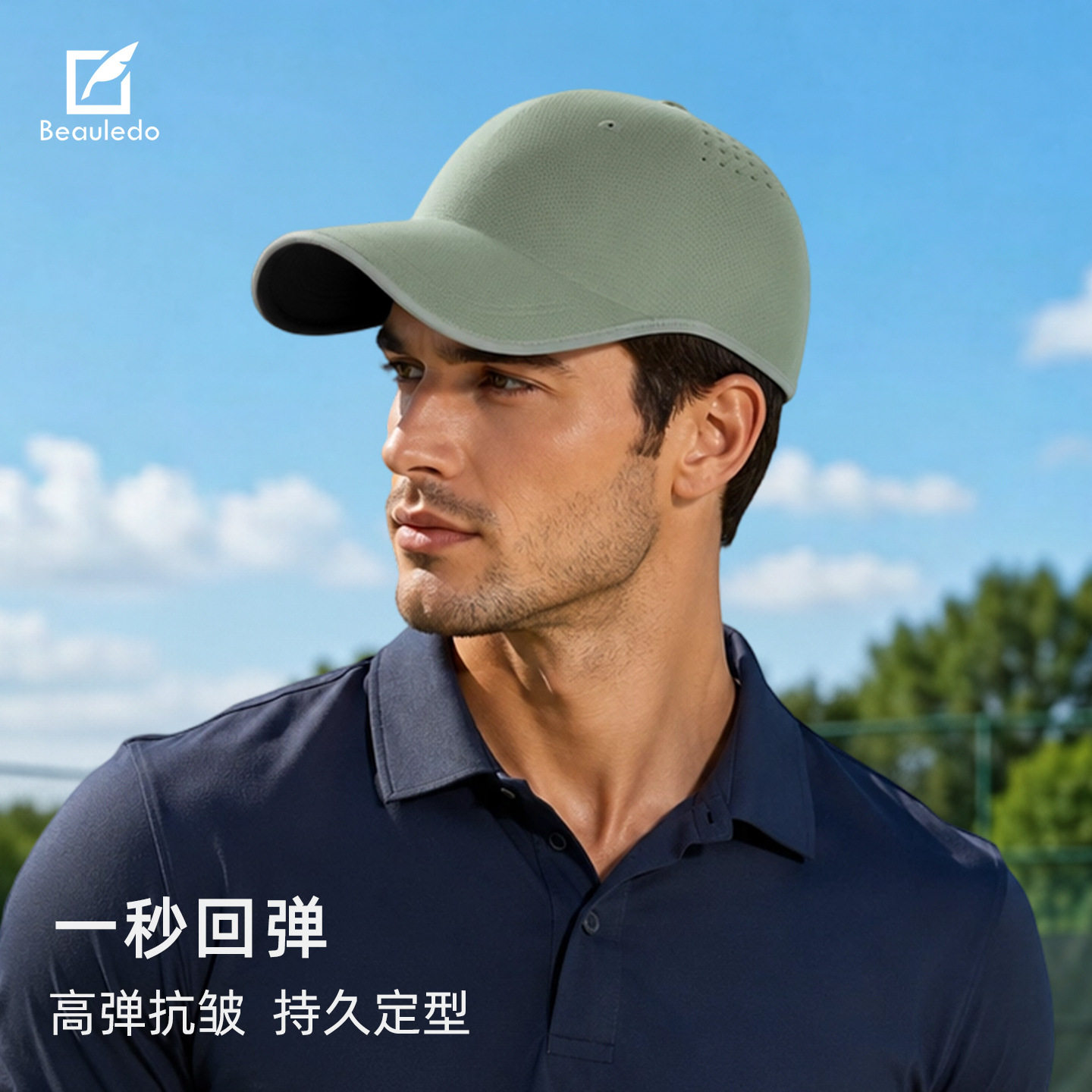 新款无痕一体棒球帽63