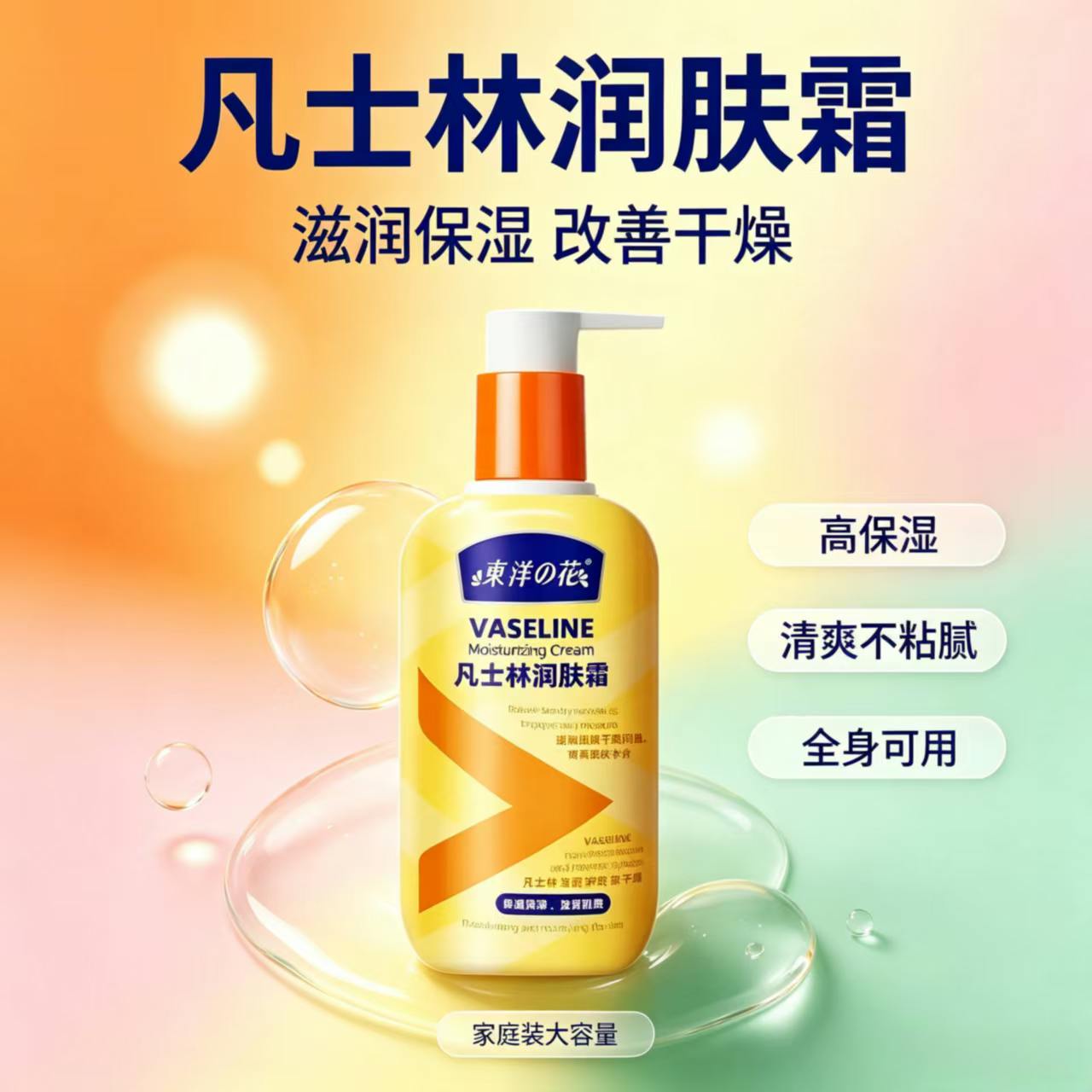 东洋之花凡士林大容量身体乳秋冬身体乳/霜