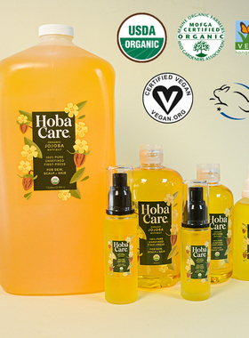 美国jojoba有机荷荷巴油卸妆护肤霍霍巴基础油冷压初榨祛黑头芳疗
