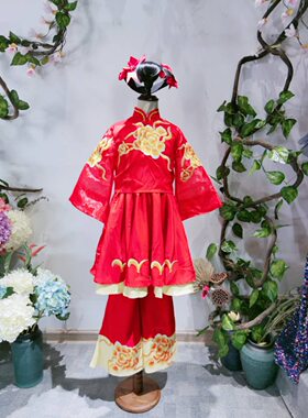 芭比女子独舞民族风演出服饰