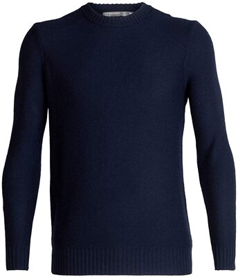 破冰者保暖舒适美丽奴羊毛衫厚毛衣 Icebreaker Waypoint Sweater