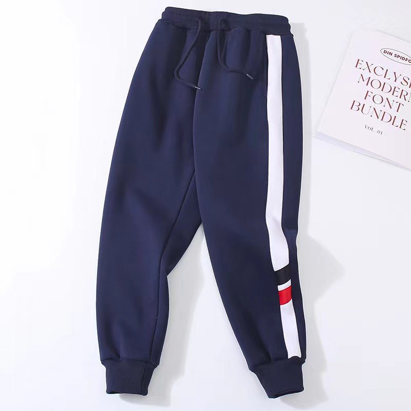 青岛市北区冬款加绒校裤