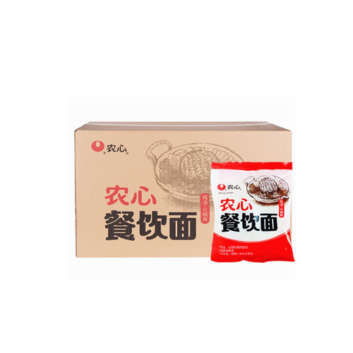 农心餐饮100g*50整箱香菇面饼