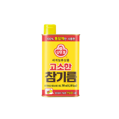 韩国进口不倒翁香油500ml