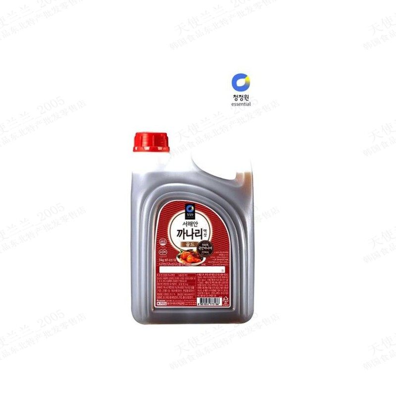 韩国进口清净园红鱼露3公斤鱼汁腌韩国泡菜朝鲜族辣白菜调料186,粮油调味/速食/干货/烘焙,鱼露,淘宝优惠券,粉丝福利购,淘宝优惠卷