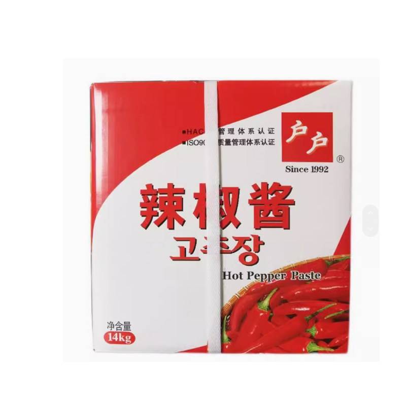 包邮柏兰产户户辣椒酱14kg韩国料理辣酱韩式甜辣酱拌饭酱厂家代理