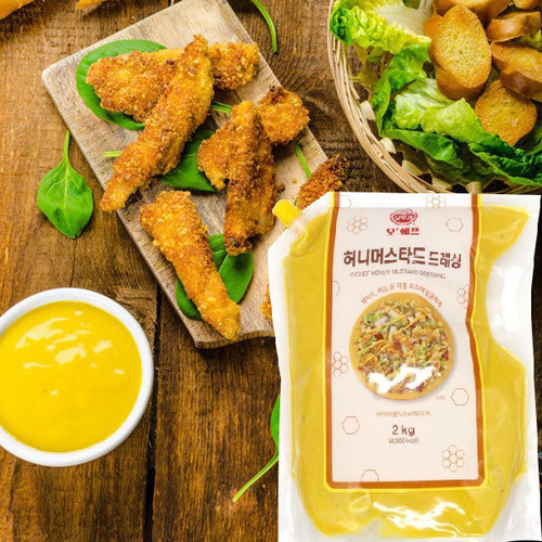 韩国进口整箱蜂蜜芥末酱炸鸡蘸酱