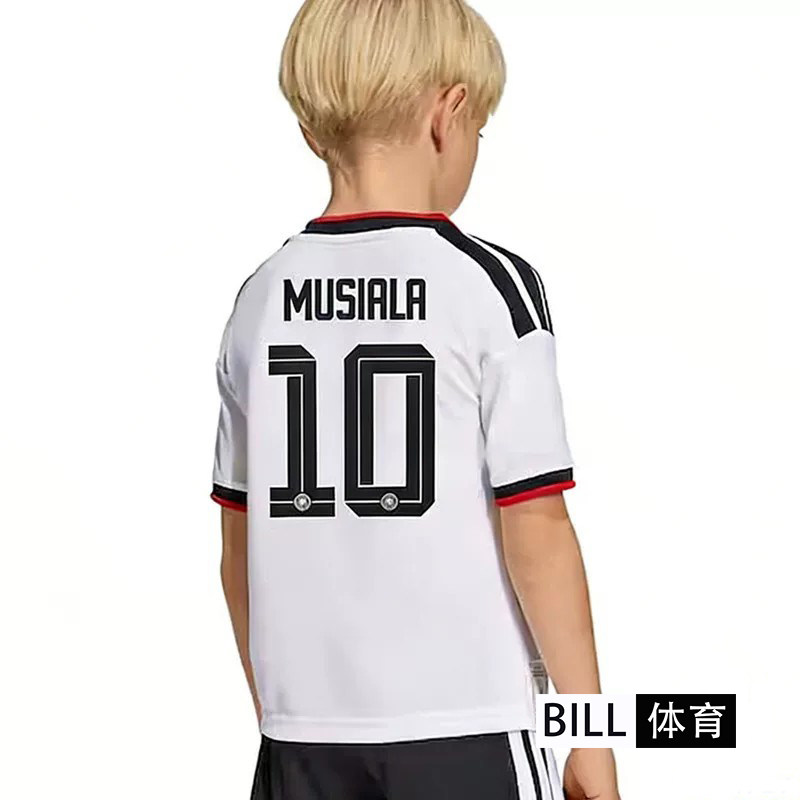 2026世界杯德国队儿童球衣比赛服