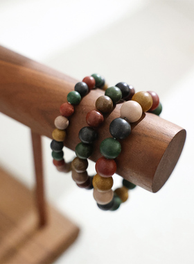 古法手工五行合香珠男女款手串