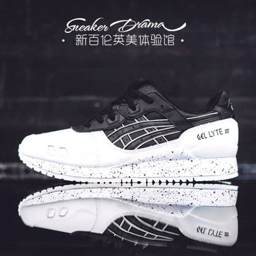 黑白泼墨 Asics Gel Lyte III V H6Q1L H6T1L-9090 奥利奥 男女码