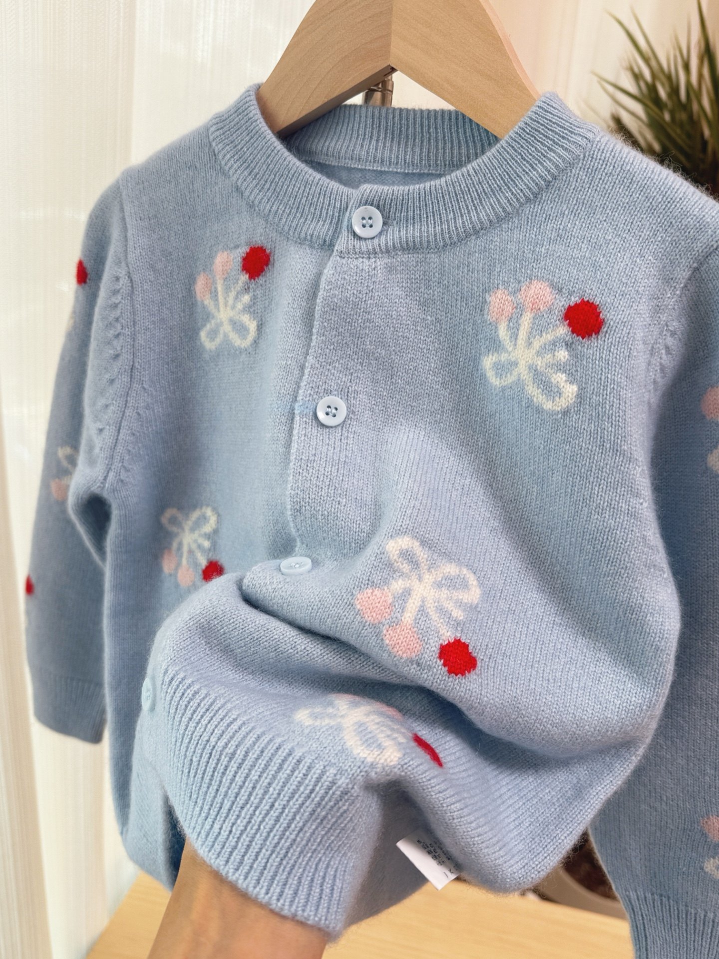 新款秋冬婴儿羊绒衫开衫儿童毛衣女童宝宝羊毛衫加厚清新蓝色外套,童装/婴儿装/亲子装,毛衣/针织衫,淘宝优惠券,粉丝福利购,淘宝优惠卷