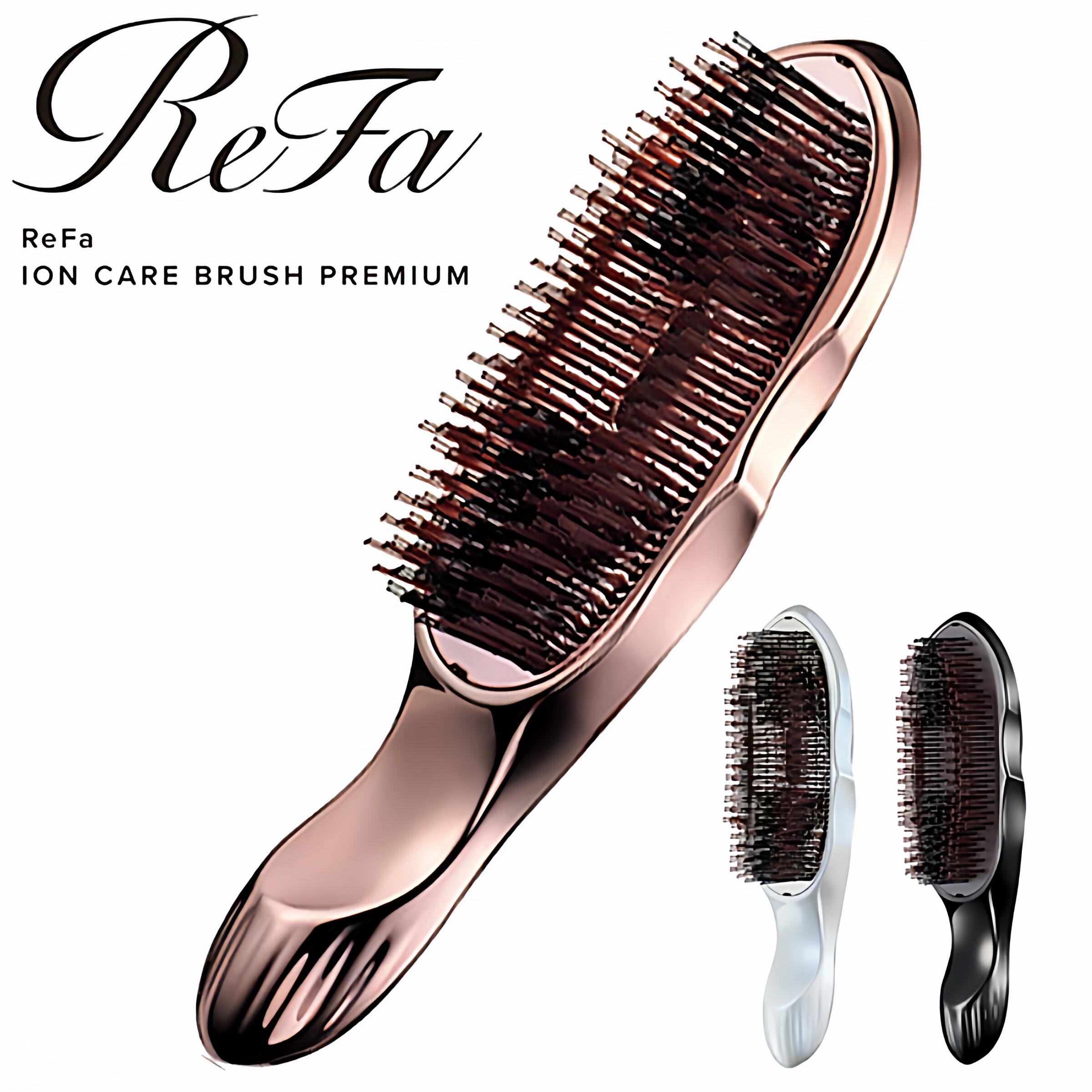 日本本土采购 refa美发梳子负离子按摩造型梳密齿梳防静电