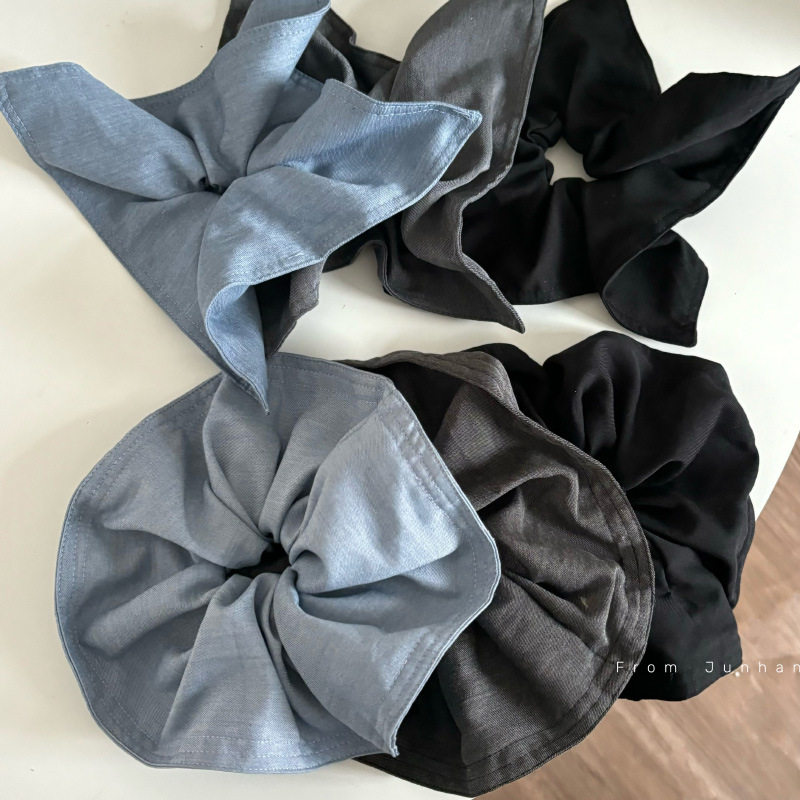 简约大号布艺大肠发圈灰色复古西装面料发圈牛仔马尾头绳旅行发饰,饰品/流行首饰/时尚饰品新,发饰,淘宝优惠券,粉丝福利购,淘宝优惠卷