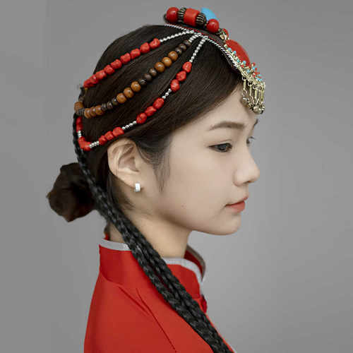 DIY夏辉同款小莹老师起舞头饰