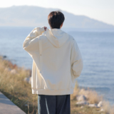 排扣夹克25秋装设计款开衫连帽大码美式卫衣外套JK118P88控138，男装夹克，电商A031